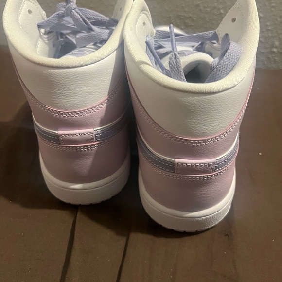 Nike Air Jordan 1 Mid Indigo Haze Doll Sneakers Women Size 12 Men 10.5 new - Picture 8 of 11